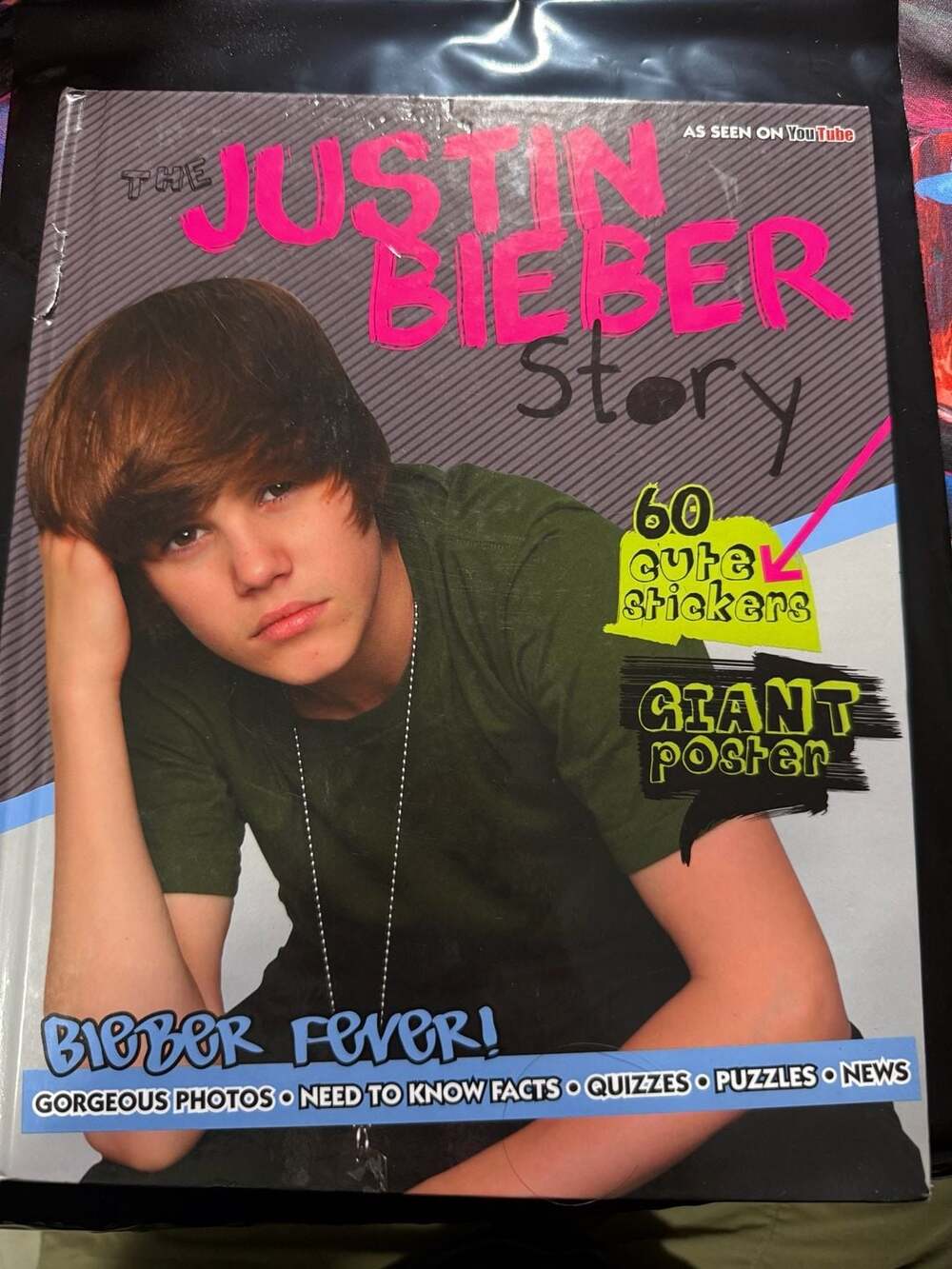 The Justin Bieber Story: Bieber Fever! (2010 Hardcover)
